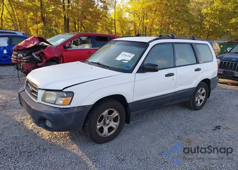 2004 Subaru Forester 2.5X из США, поврежденный, VIN JF1SG63674H755781